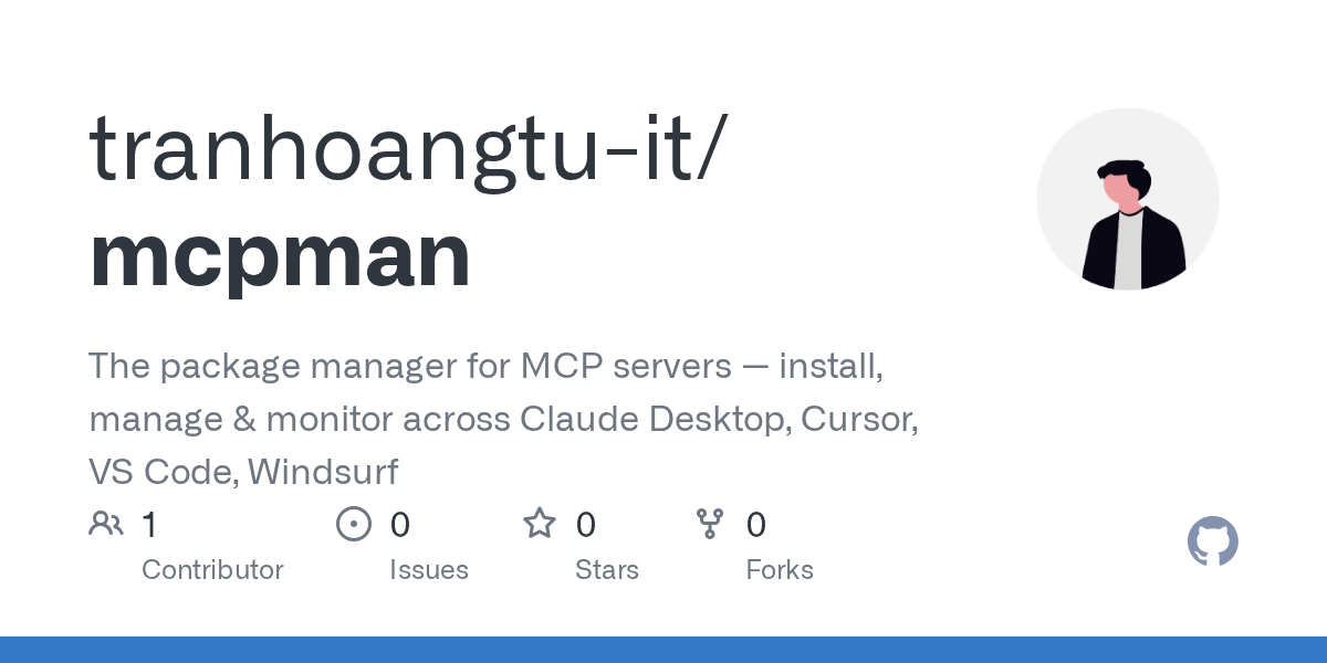 mcpman - Main product screenshot demonstrating key features and user interface