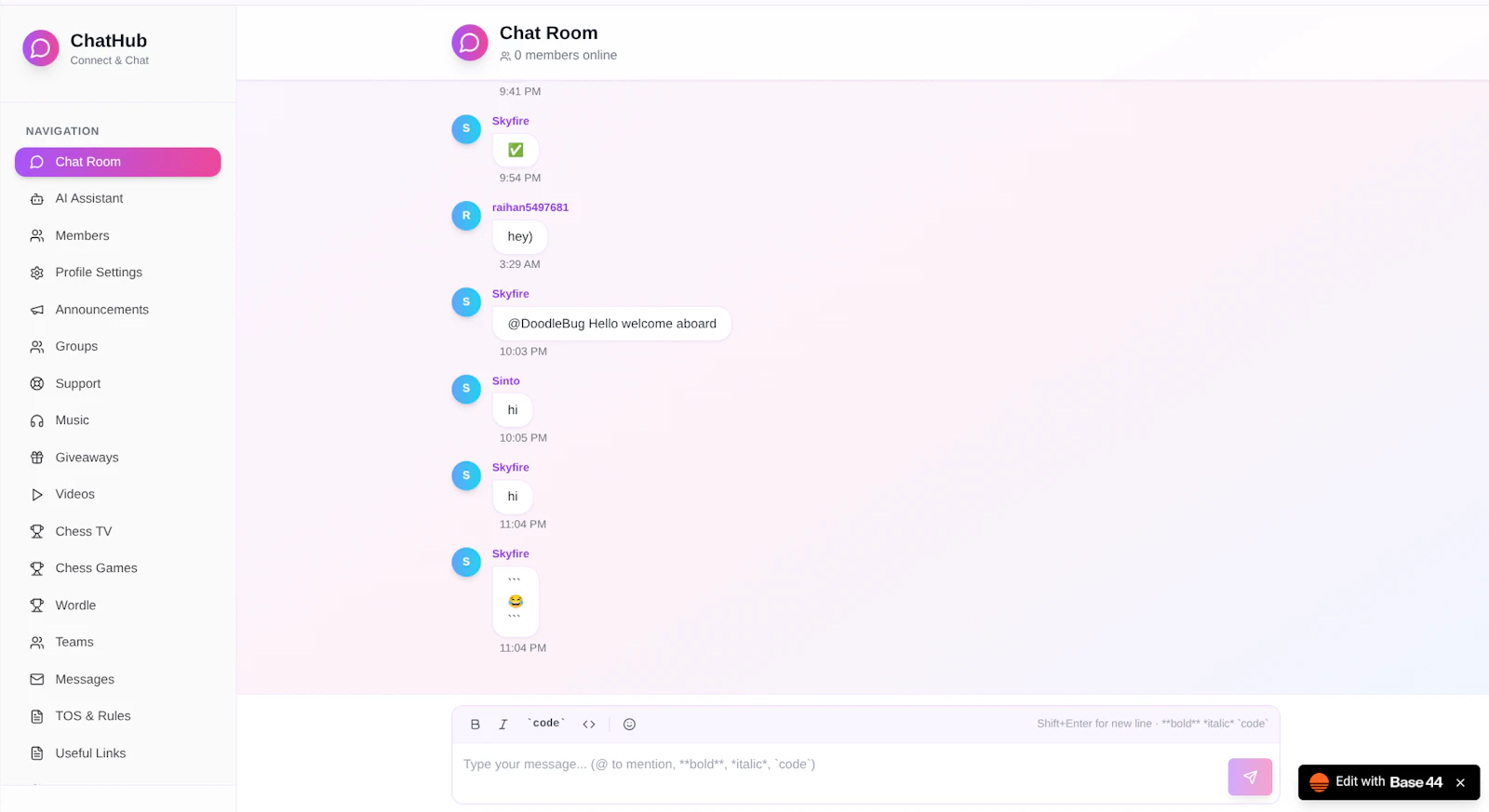 ChathubApp screenshot 3
