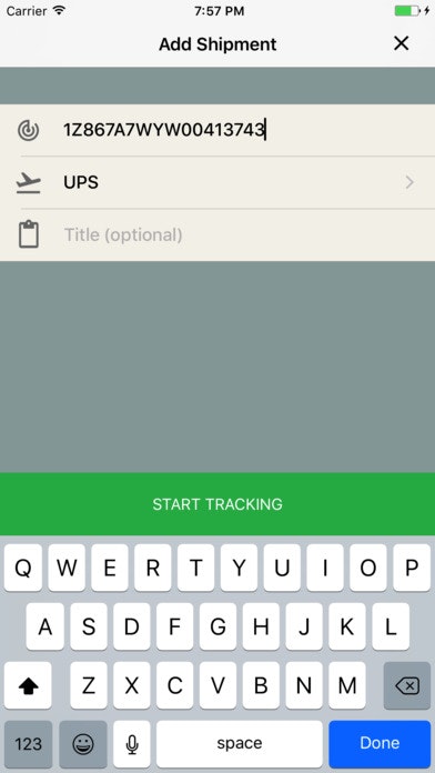 Shipments — a worldwide package tracker gallery image
