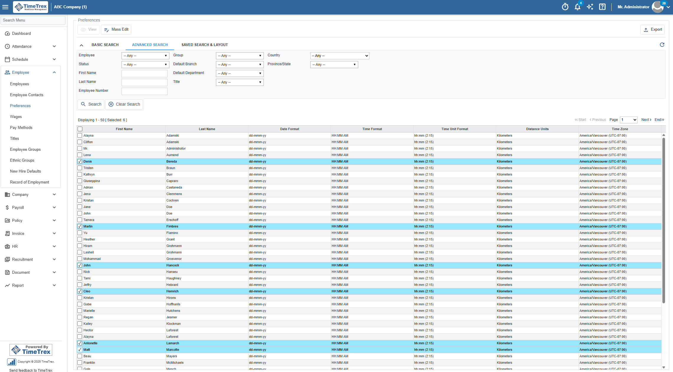 TimeTrex gallery image