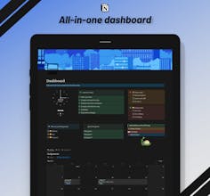 Notion All-in-one Dashboard | 2023 gallery image