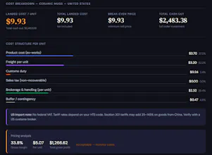 Import Cost Calculator gallery image