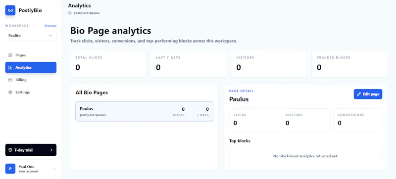 PostlyBio screenshot 4