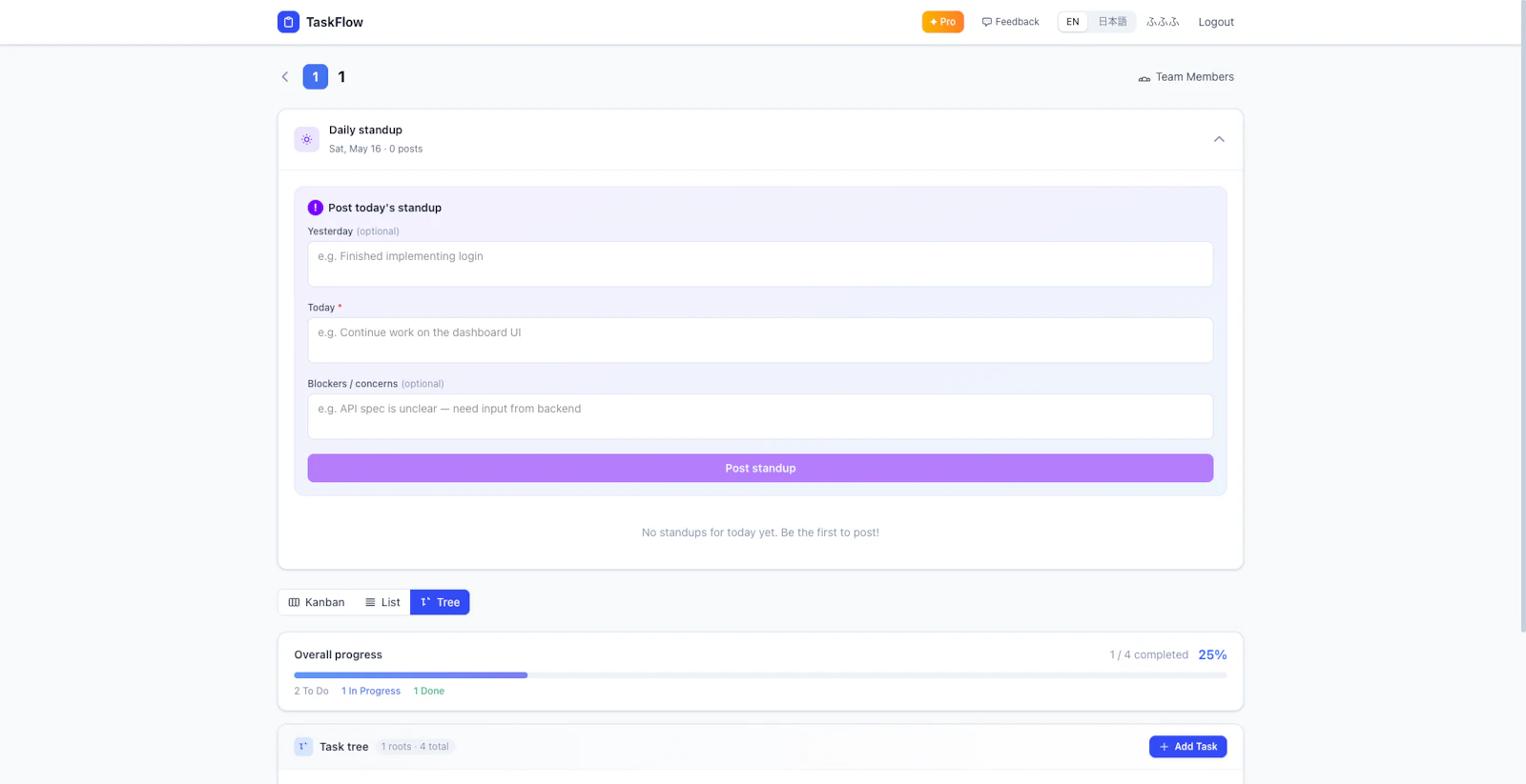 TaskFlow screenshot 5