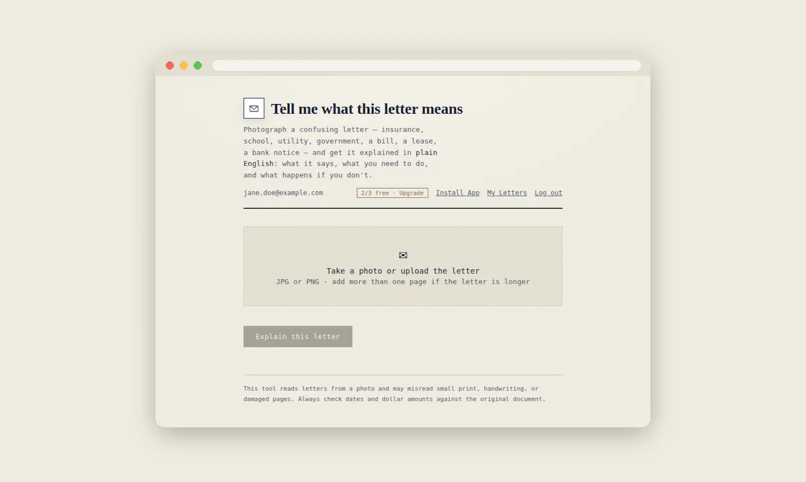 Tell Me What This Letter Means screenshot 4