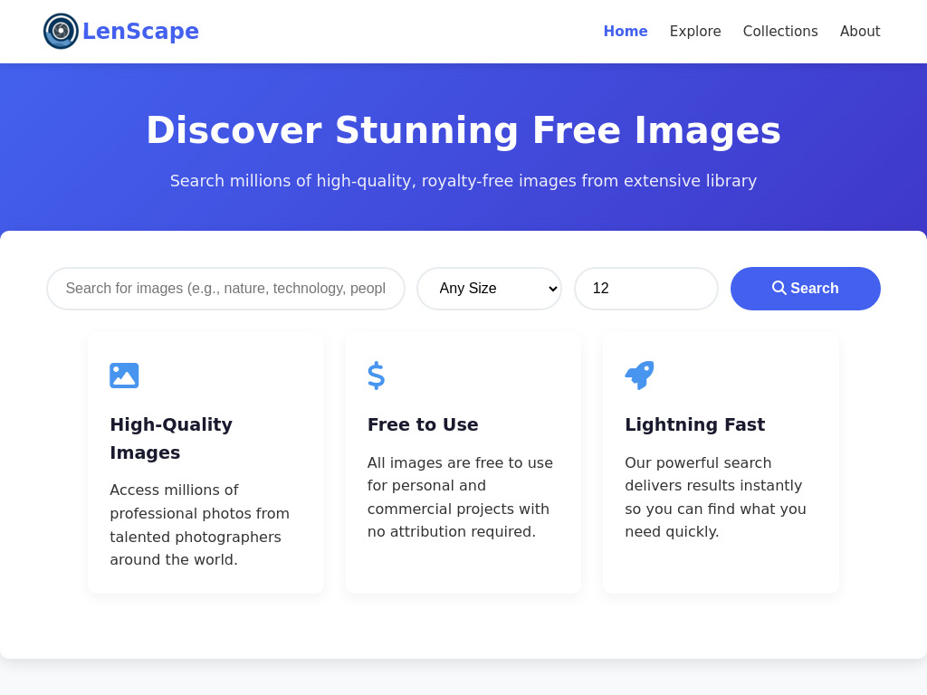 وسائط Lenscape - البحث السريع سريع ، مجاني وخالي من الضجة 2