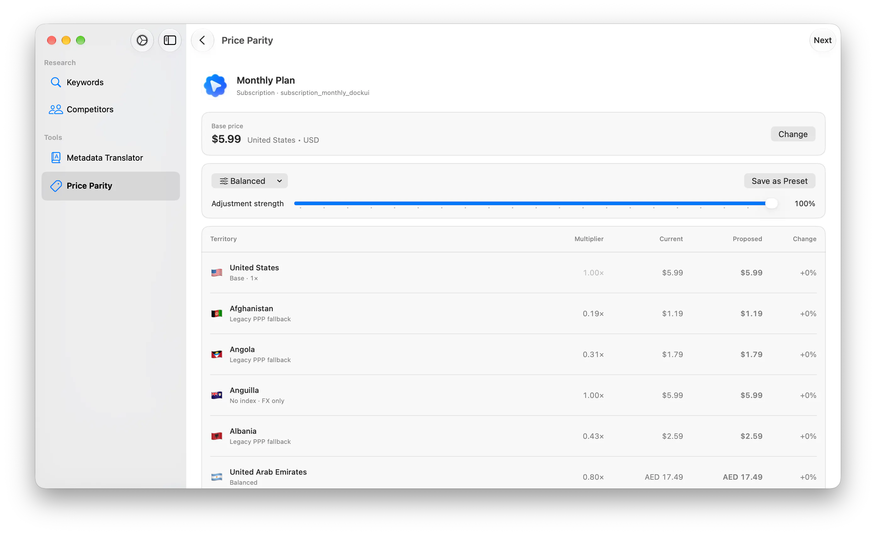 ASO Engine - App Store Optimization Tool gallery image