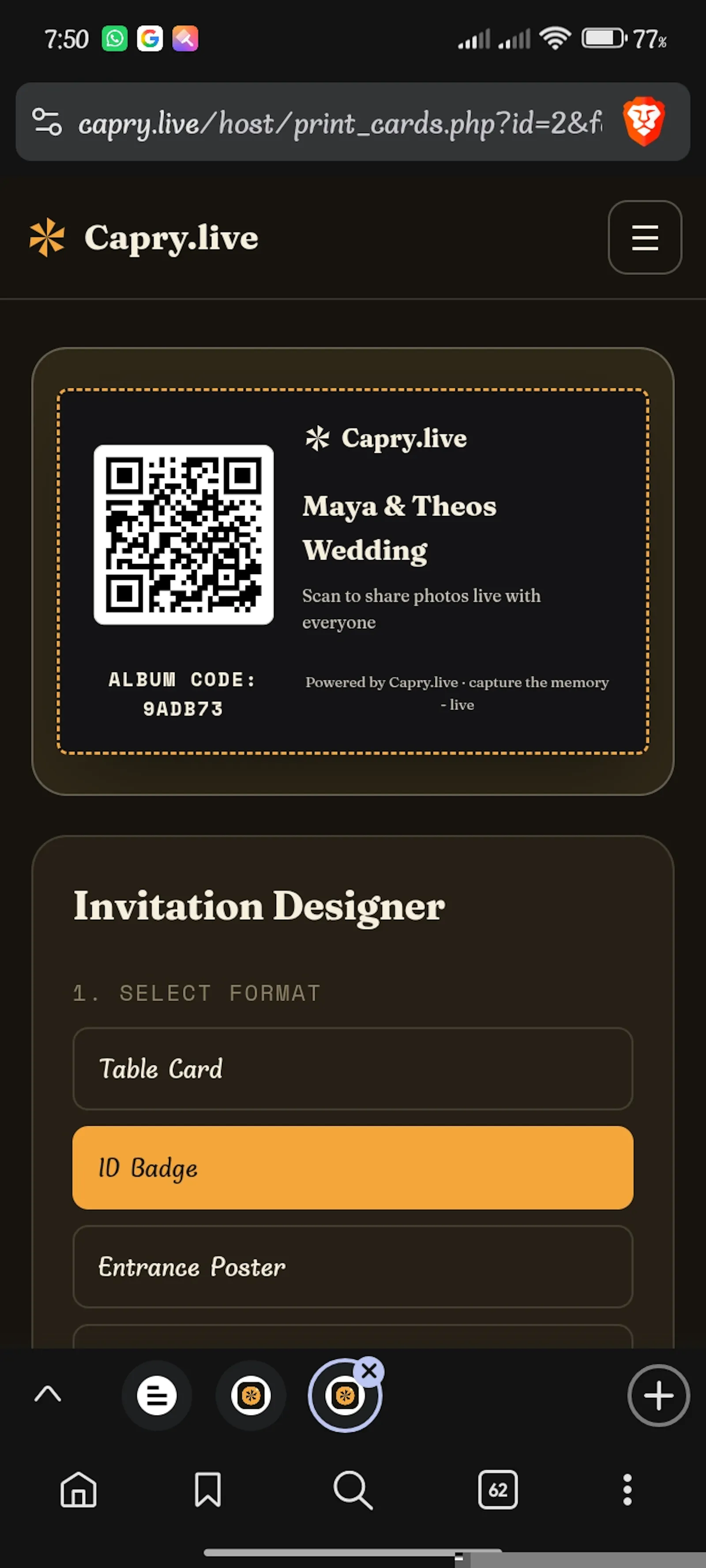 capry.live screenshot 5