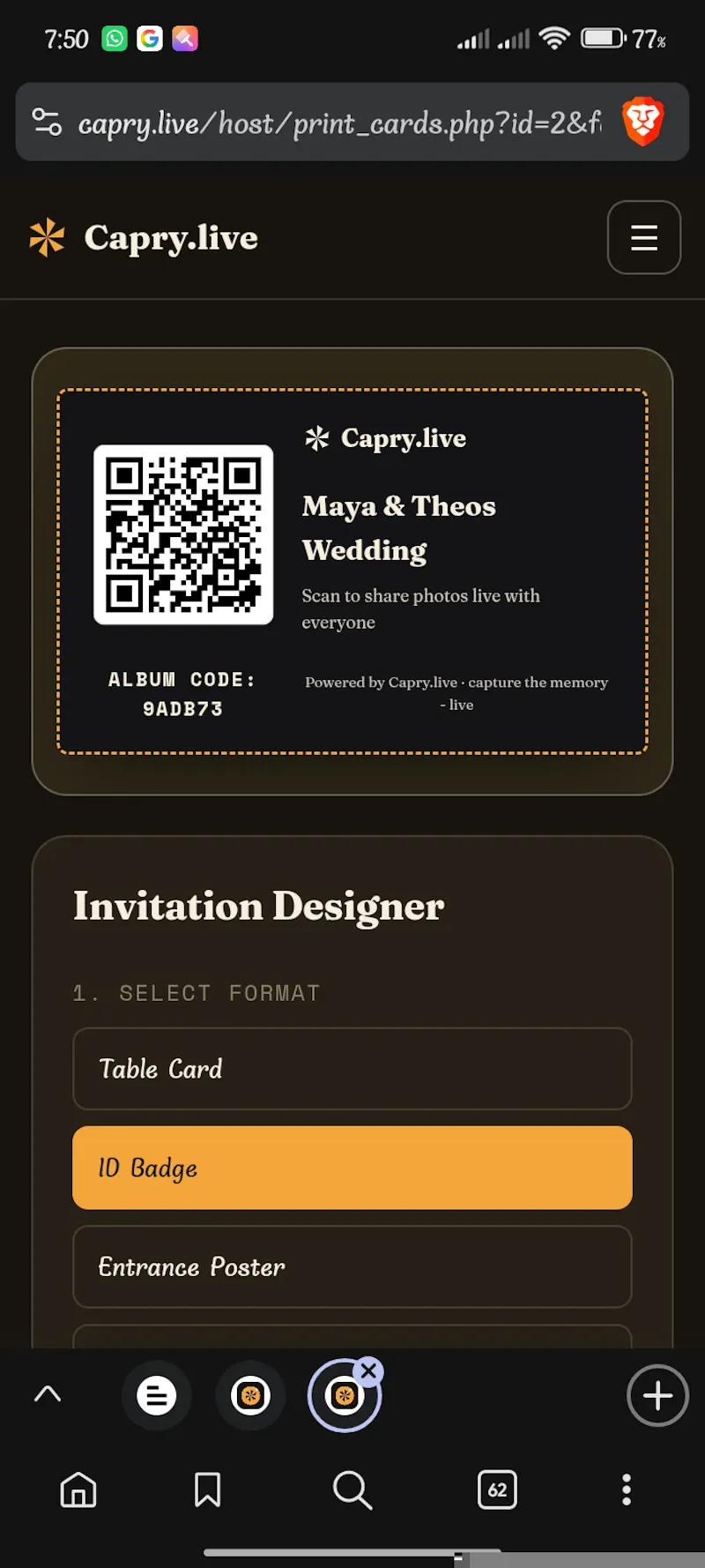 capry.live screenshot 5