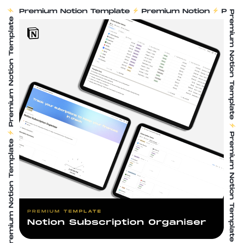 Notion Subscription Organiser logo