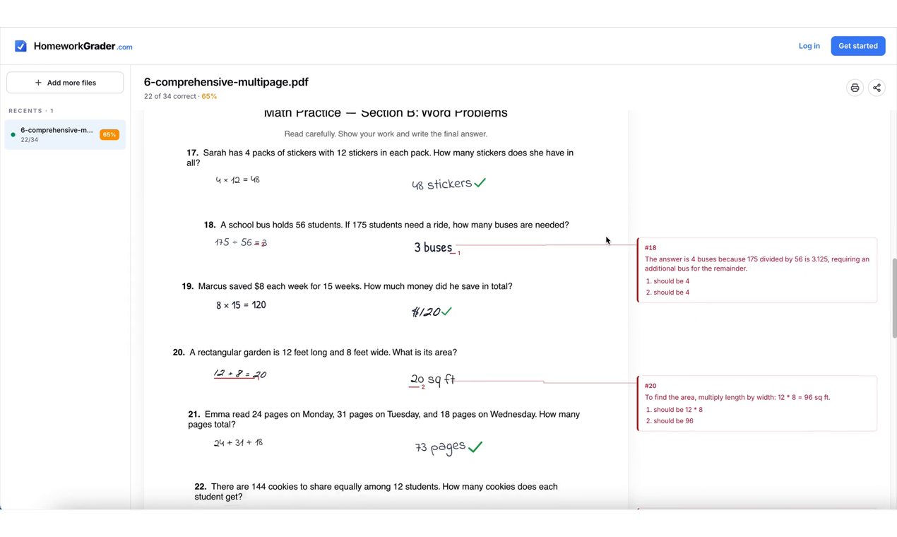 HomeworkGrader.com gallery image