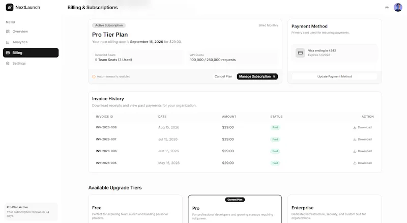 NextLaunch screenshot 3