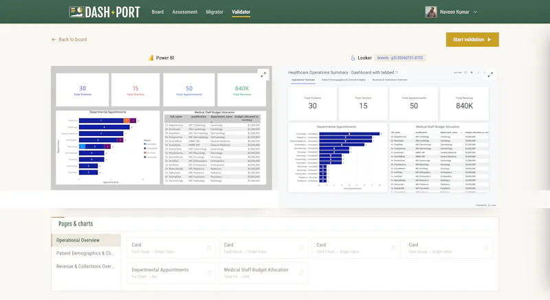 Dashport screenshot 2