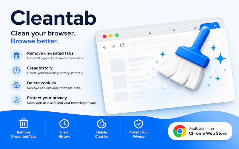 CleanTab screenshot 1
