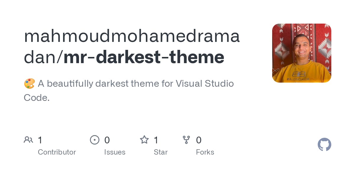 M.R Darkest Theme media 1