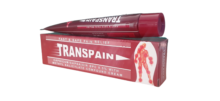 Schnelle und sichere Schmerzlinderung Transpain Creme Medien 8