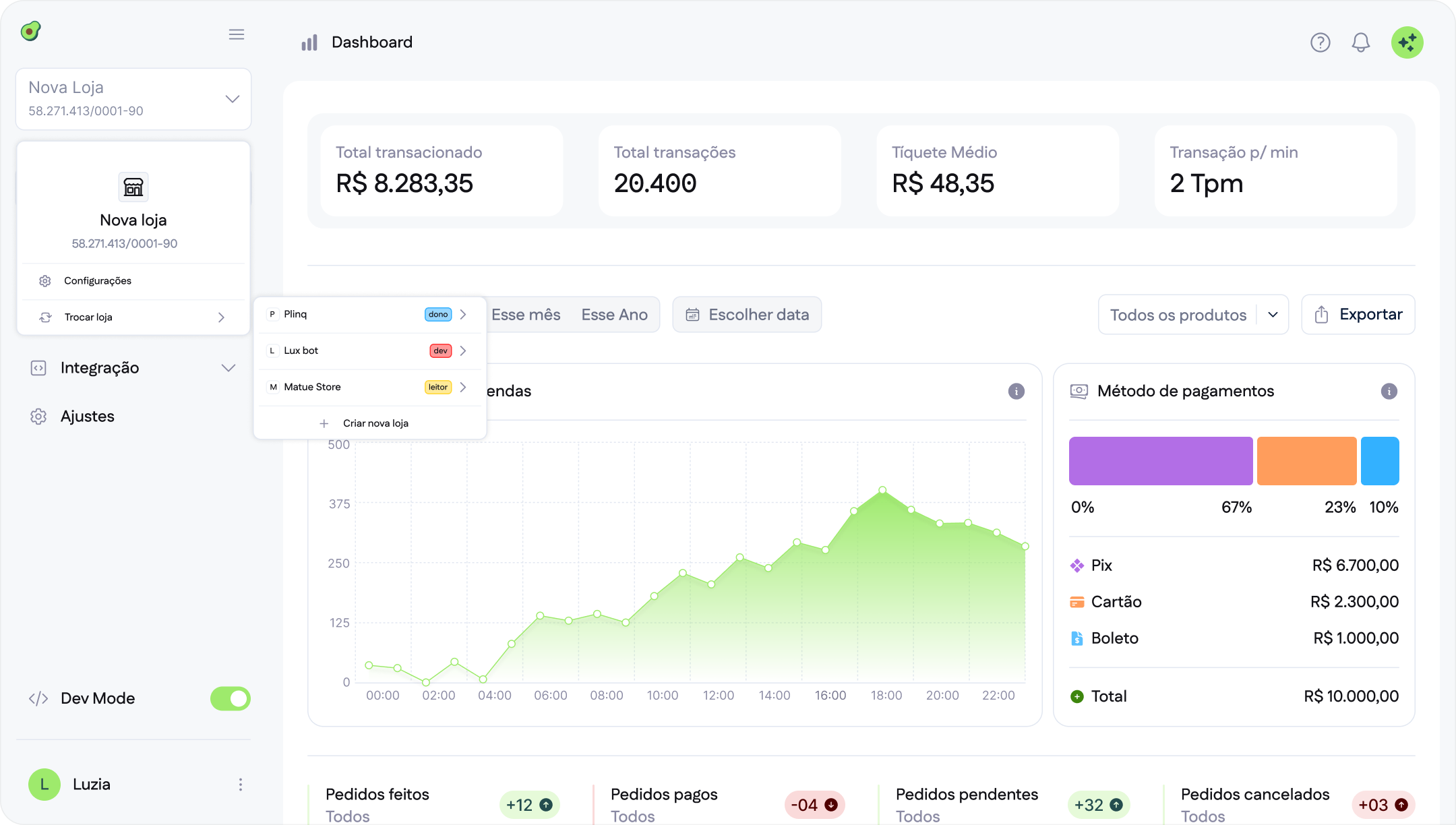 AbacatePay - Screenshot 2 showing product features and functionality