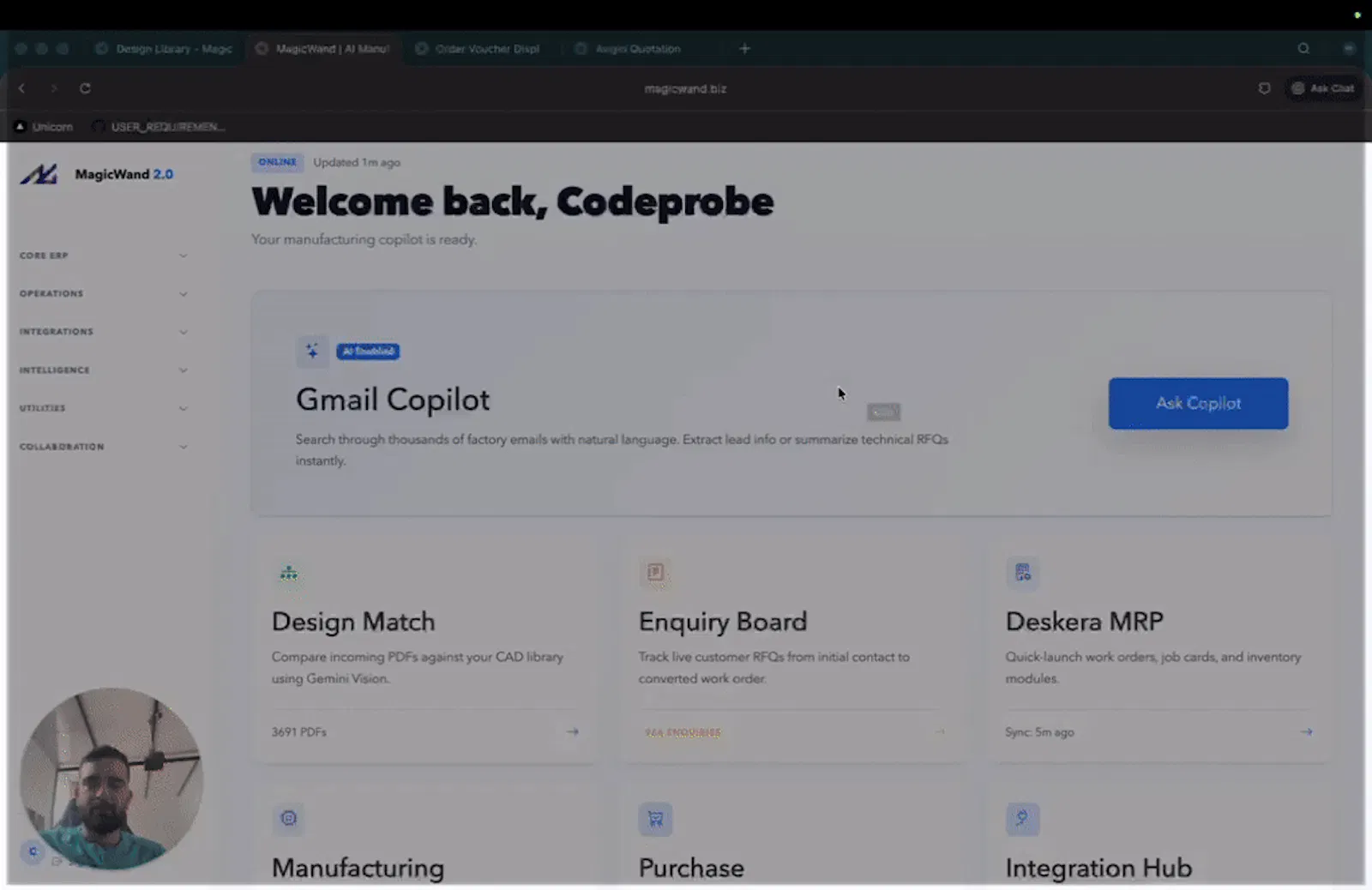MagicWand screenshot 1 (video preview)