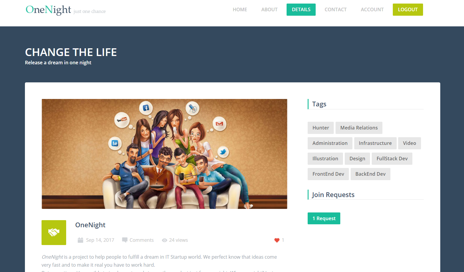 SkyTechSpace | OneNight gallery image