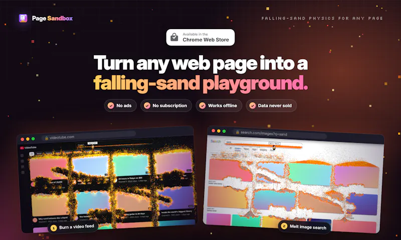 Page Sandbox screenshot 1