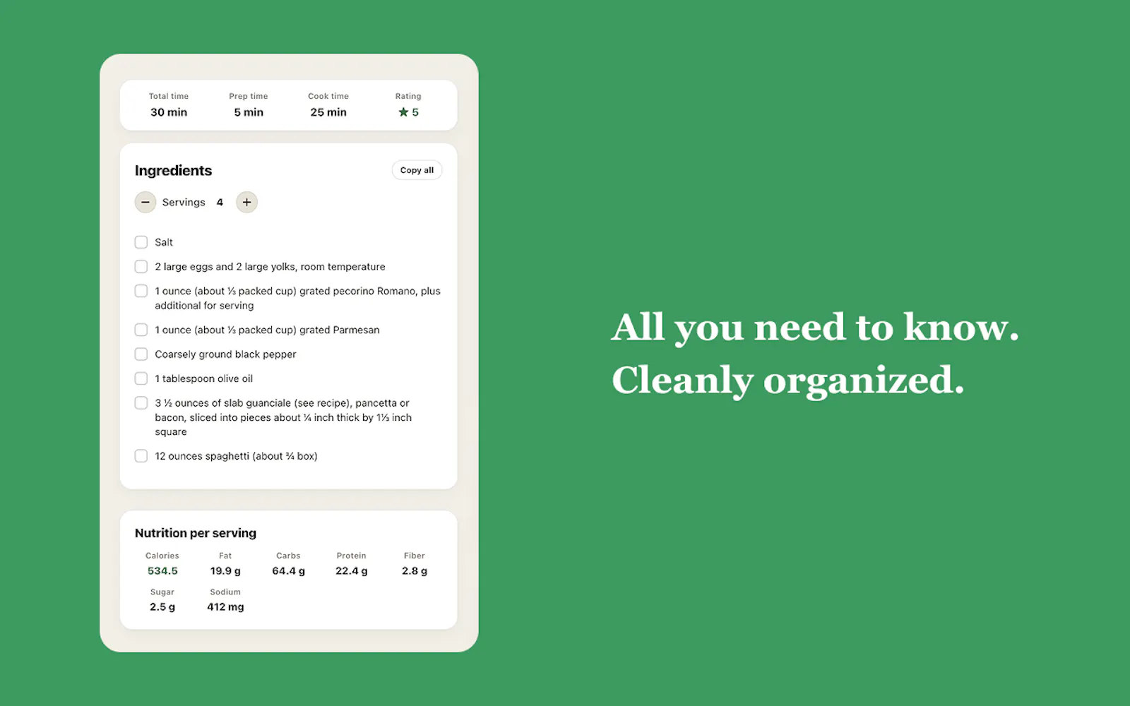 Parsley screenshot 3
