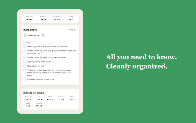 Parsley screenshot 3