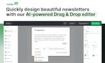MailerLite AI Drag & Drop Editor image