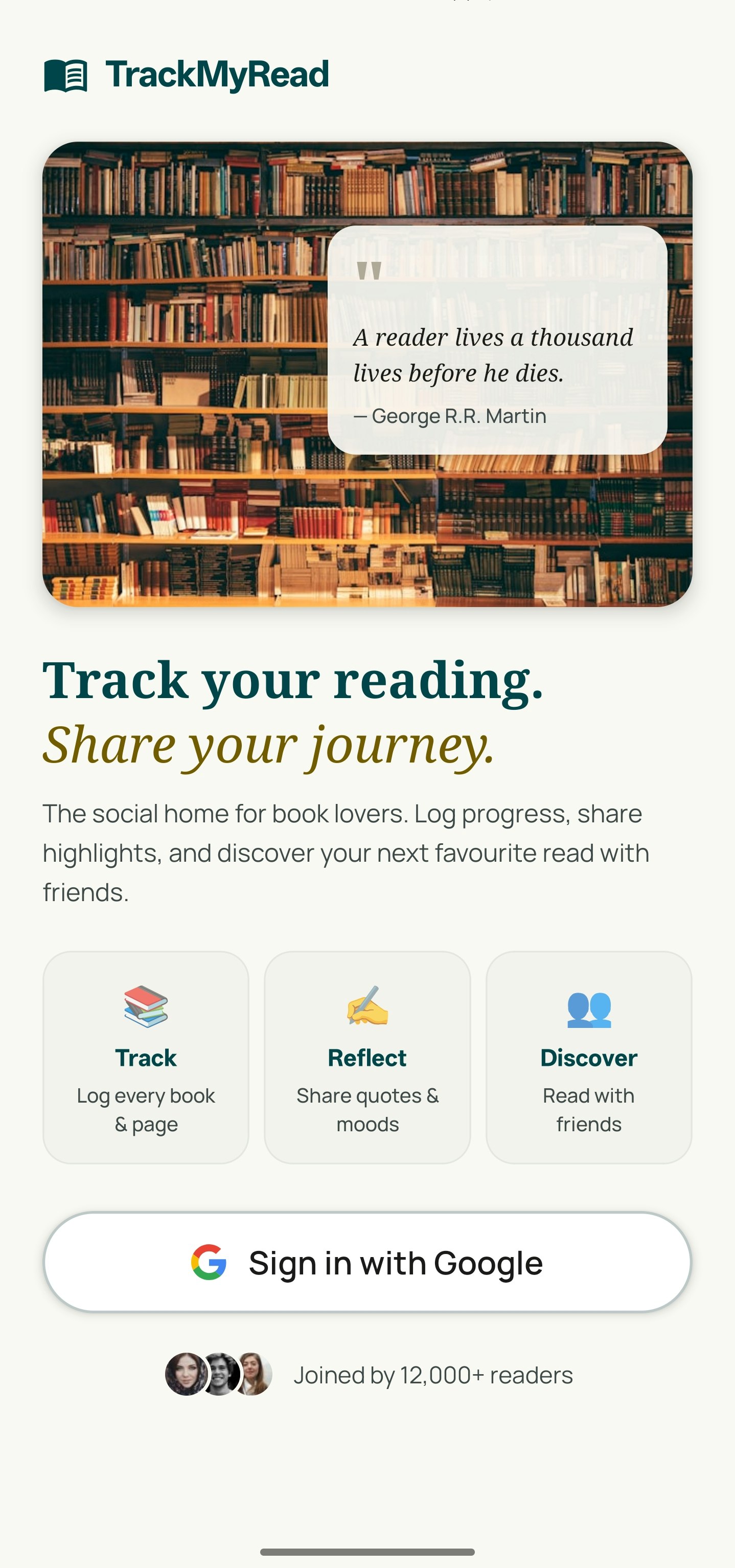 TrackMyRead gallery image