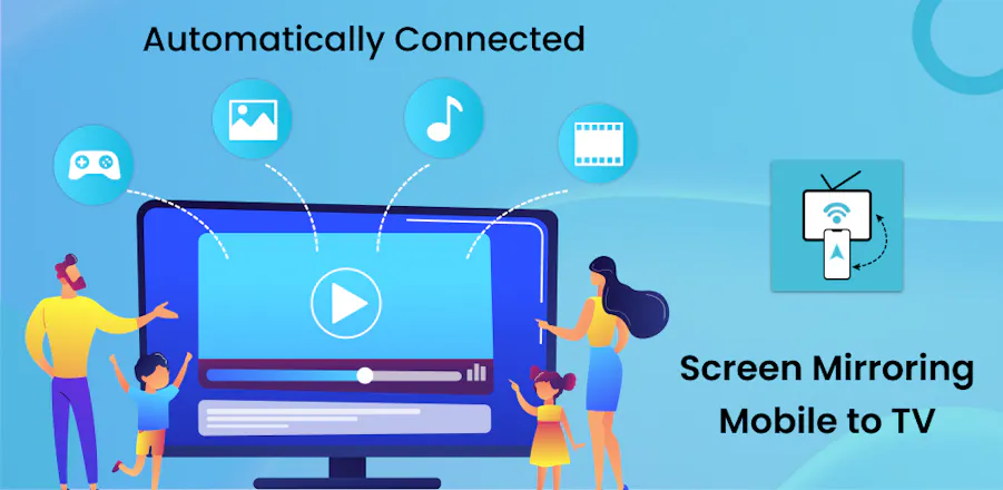 Screen Mirroring Mobile to TV gallery image