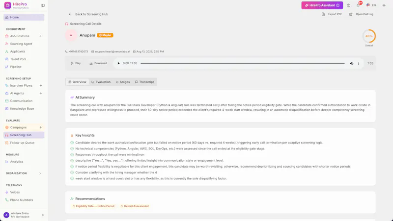 HirePro screenshot 3