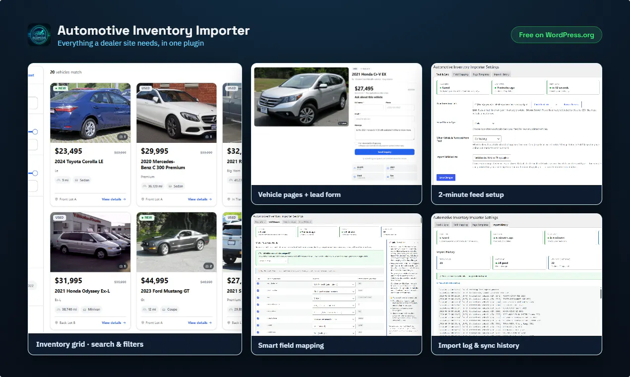 Automotive Inventory Importer gallery image