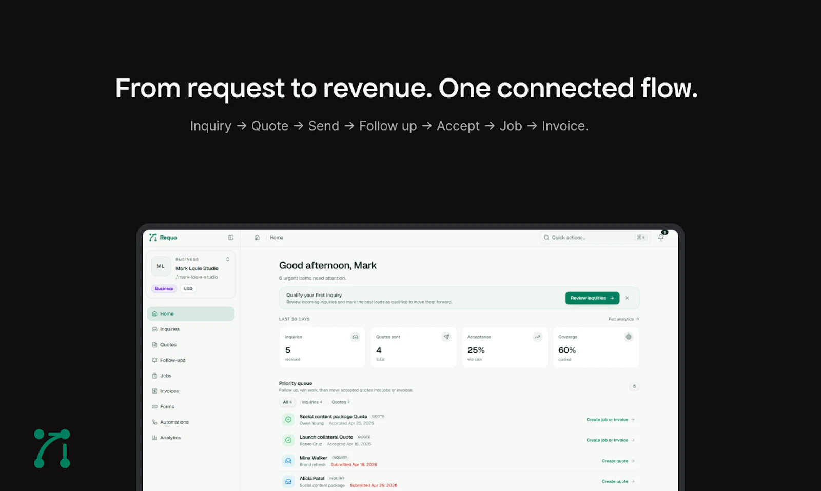Requo screenshot 3