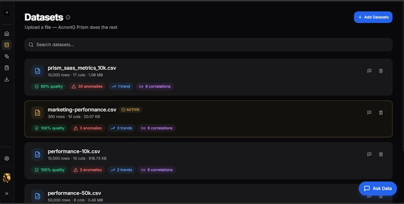 AcronIQ Prism  screenshot 2