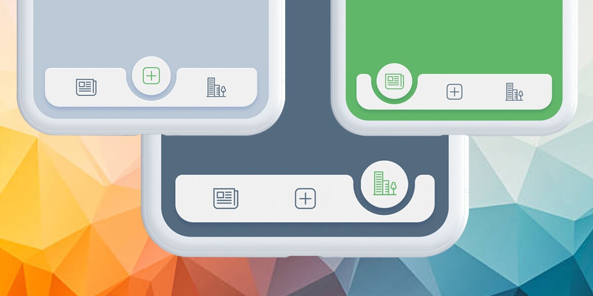React Native Tabbar Interaction gallery image