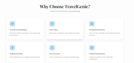 TravelGenie AI gallery image