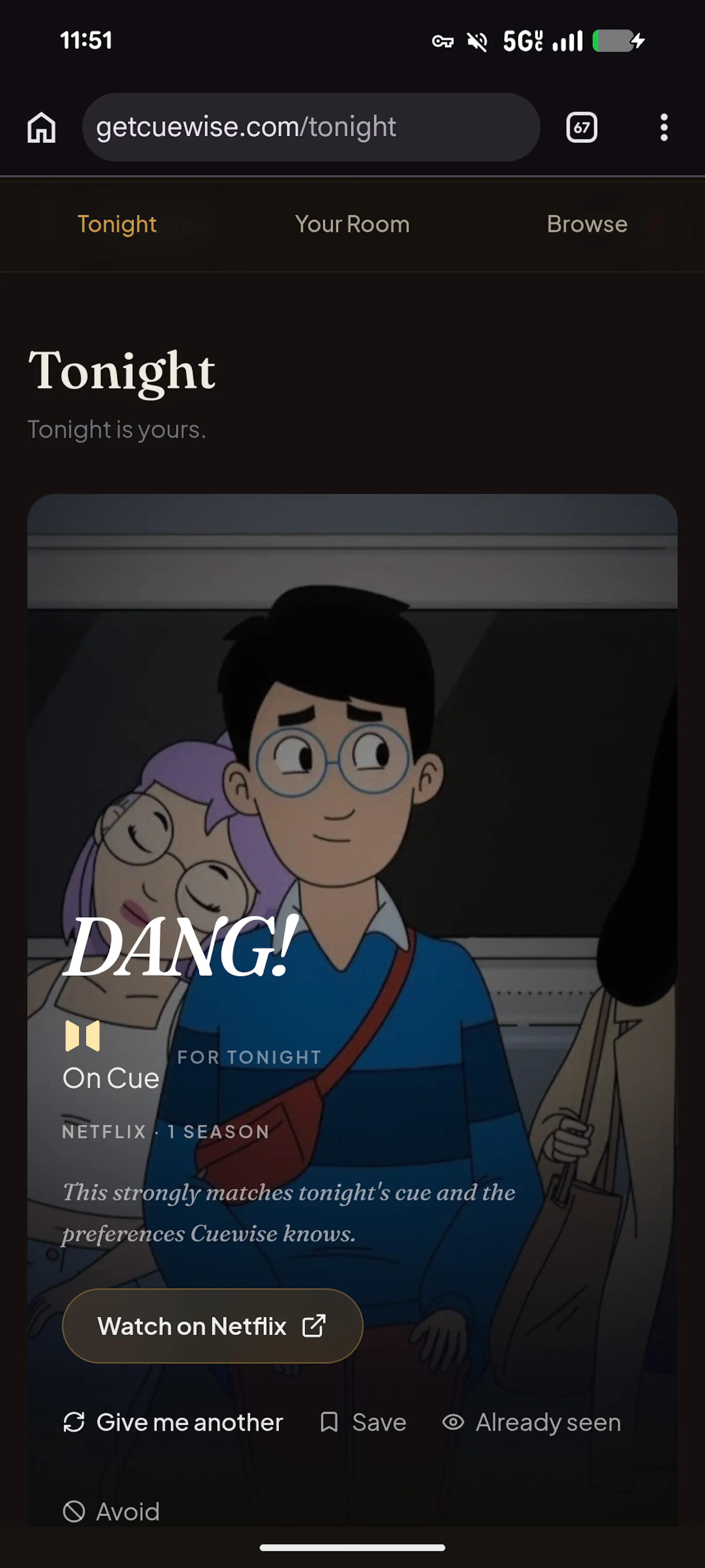 Cuewise: One Strong Pick screenshot 3