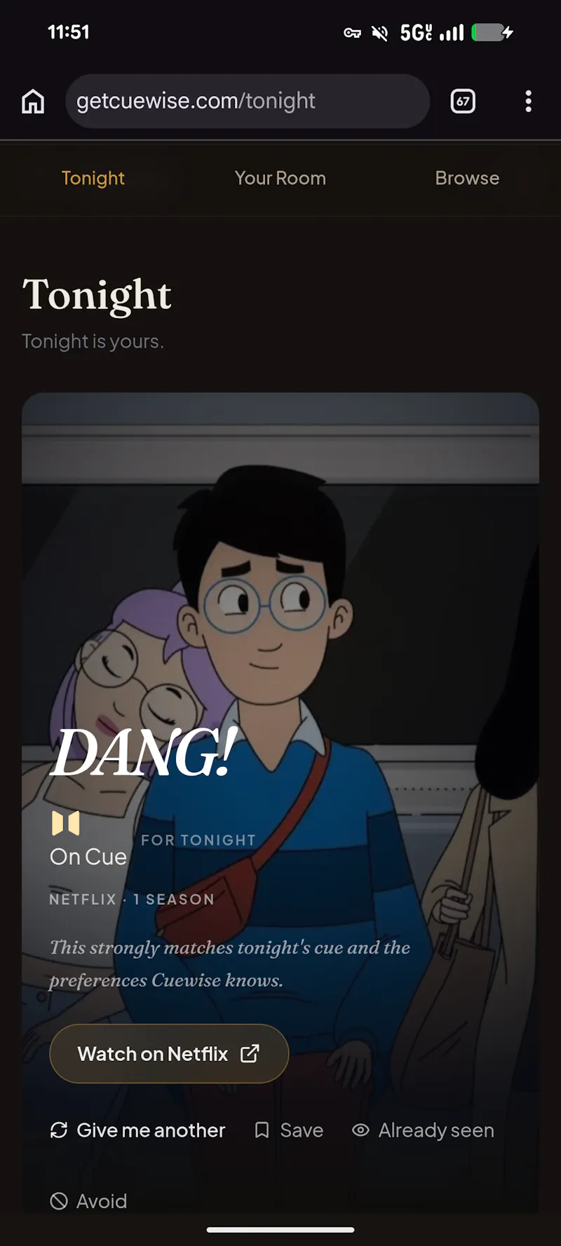Cuewise: One Strong Pick screenshot 3