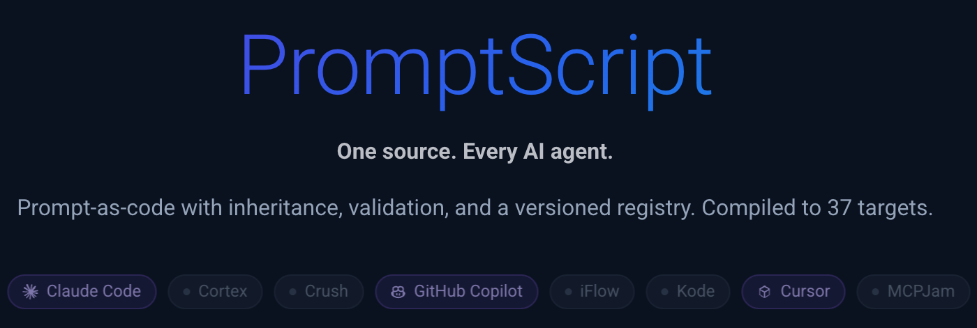 PromptScript gallery image