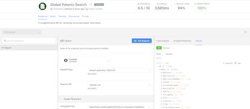 CarefulAI — Global Patents Search API gallery image