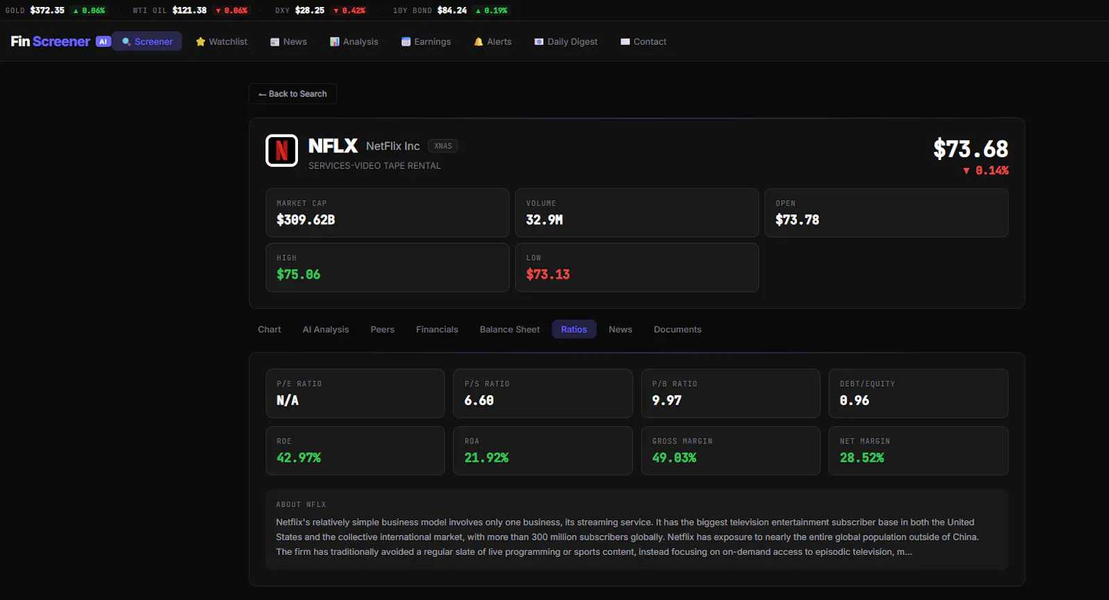 FinScreener AI screenshot 4