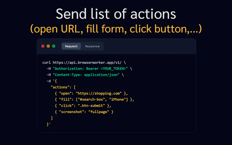 BrowserWorker screenshot 2