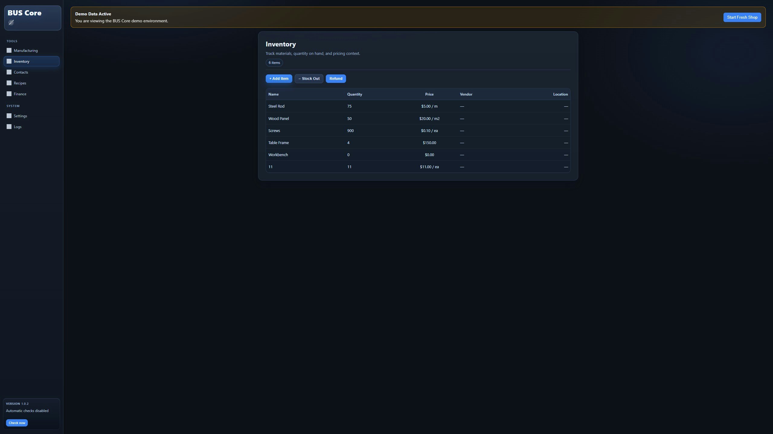 BUS Core gallery image