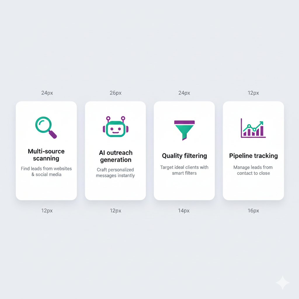 LeadCap - Screenshot 2 showing product features and functionality