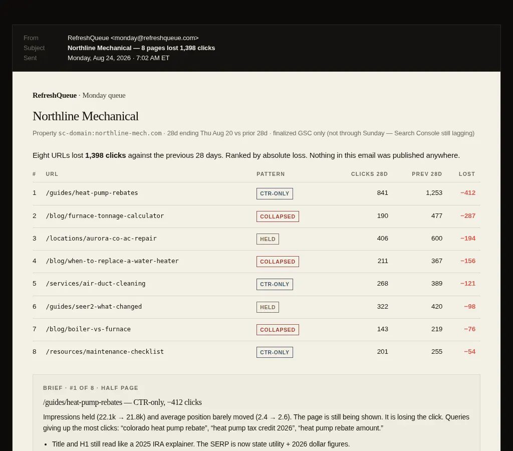 RefreshQueue gallery image