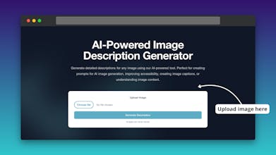 Image Description Generator gallery image