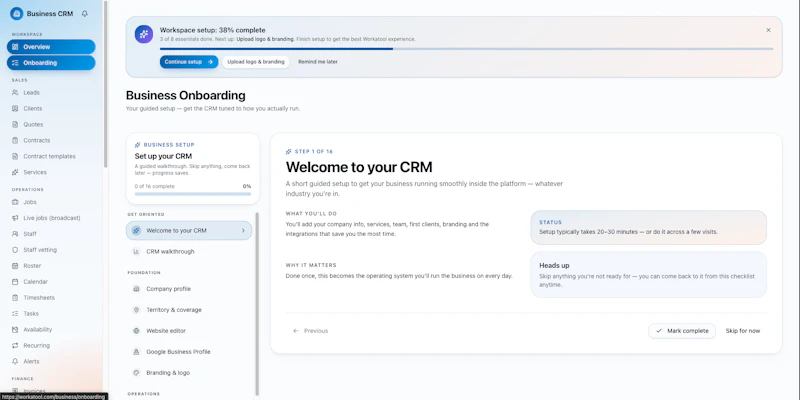 Workatool screenshot 2