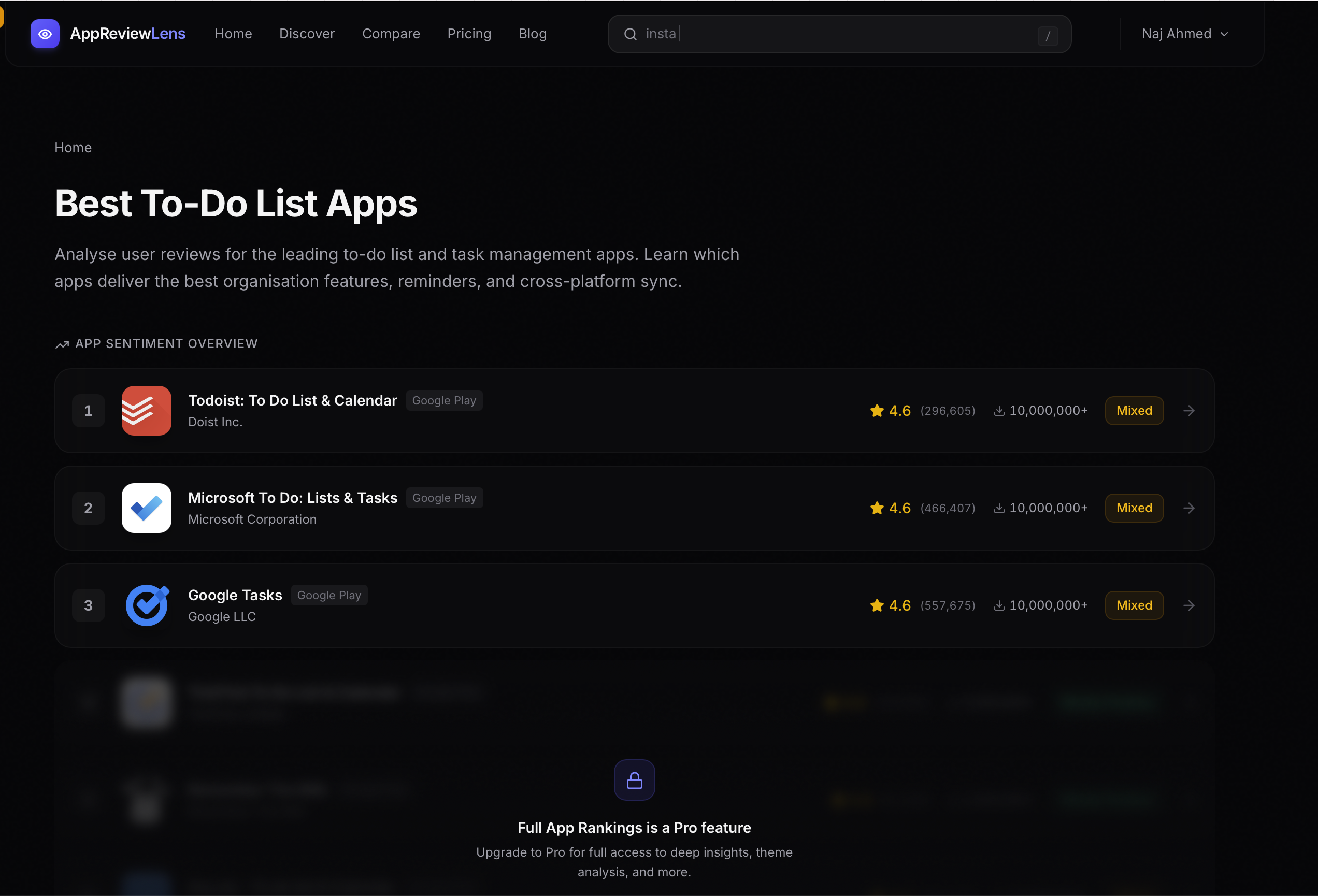 AppReviewLens gallery image