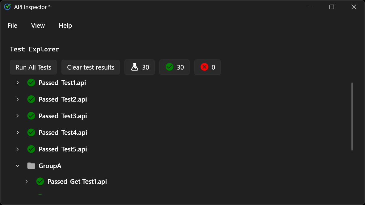 API Inspector gallery image