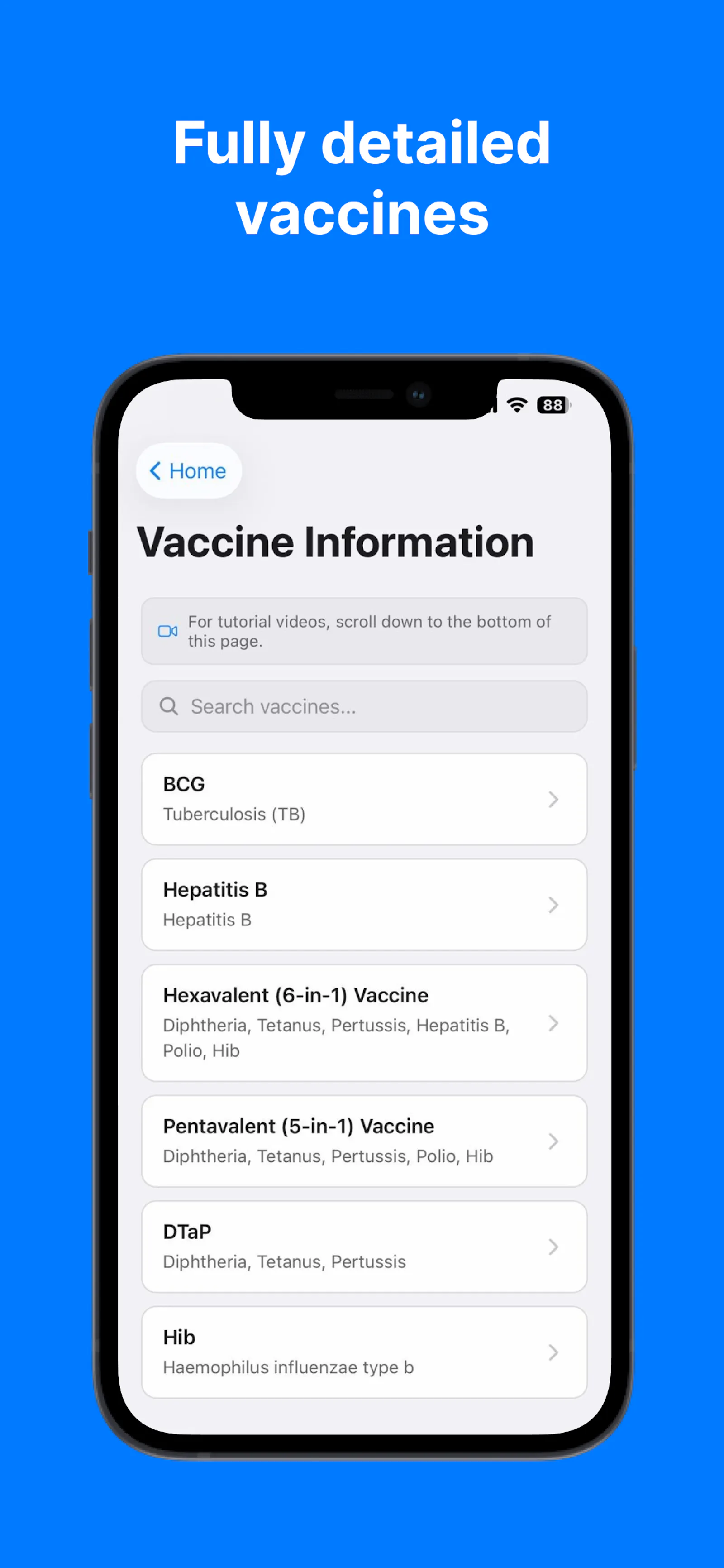 Vaccines screenshot 3
