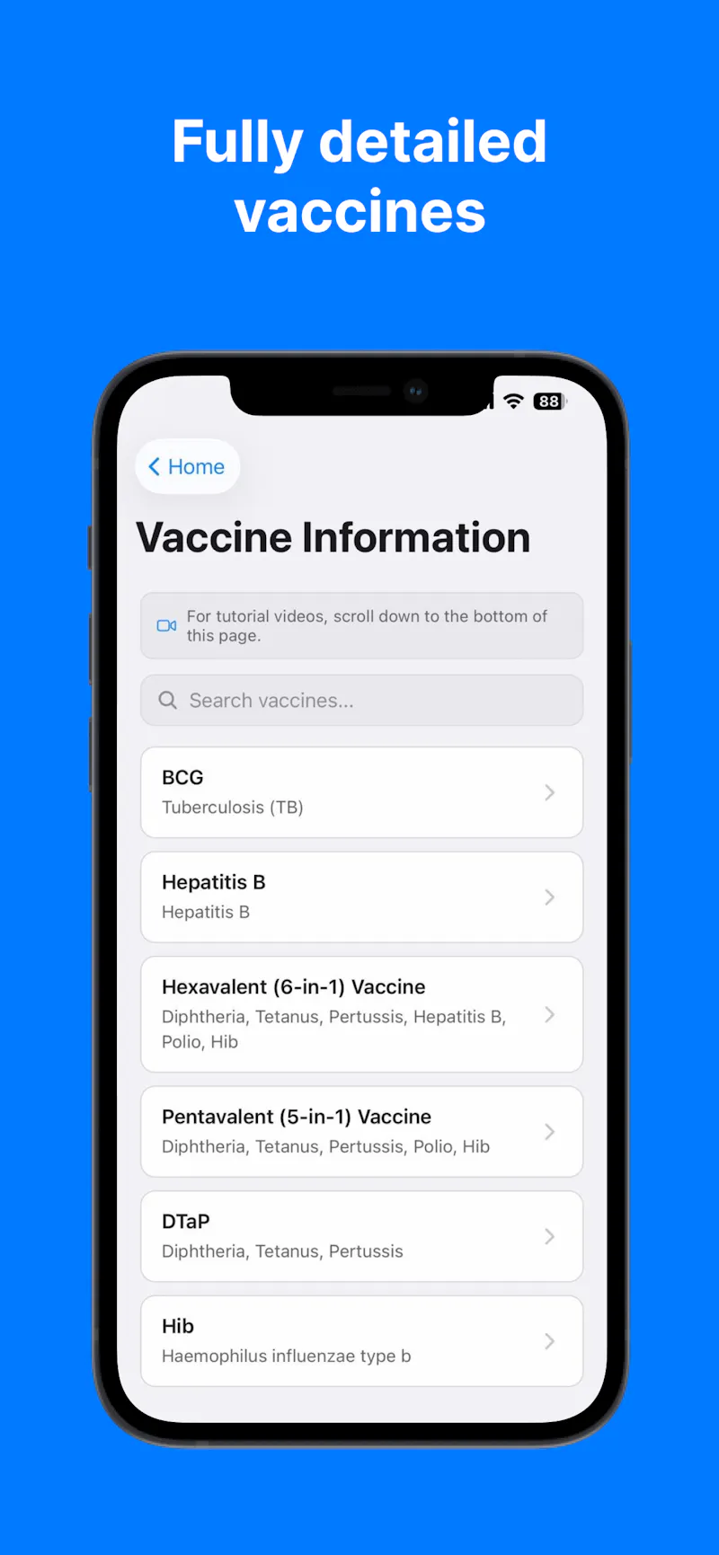 Vaccines screenshot 3